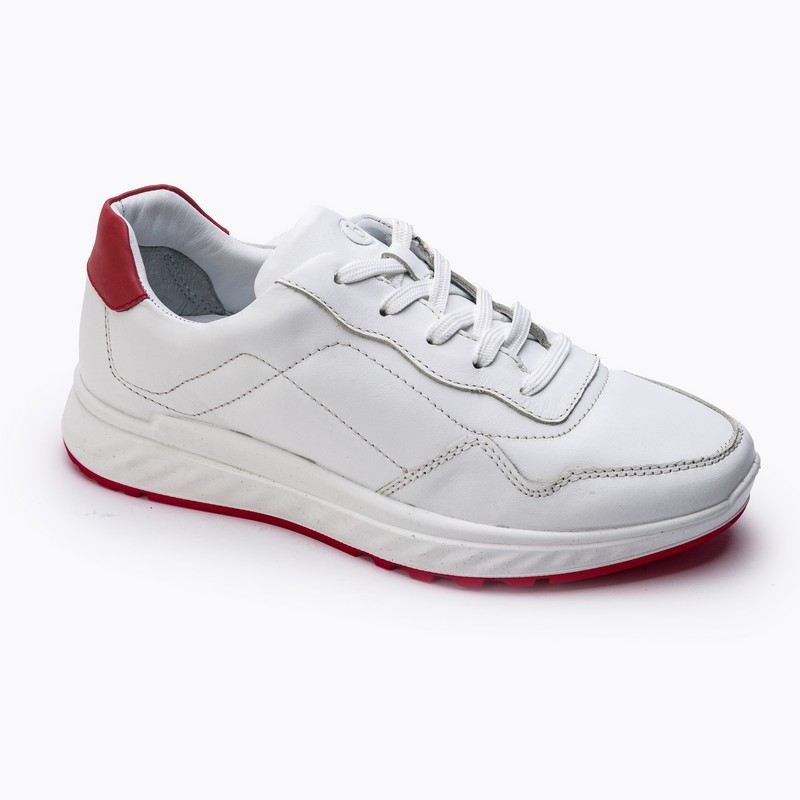 7123-white-shorlot-fujya Полуботинки жен.кожа-кожа белый